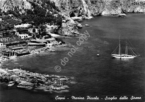 Cartolina - Postcard - Capri - Scoglio delle Sirene - …