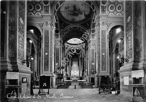 Cartolina - Postcard - Carpi - Chiesa S. Nicolò - …