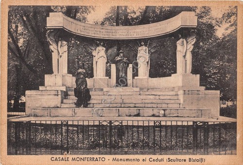 Cartolina - Postcard - Casale Monferrato - Monumento ai Caduti …
