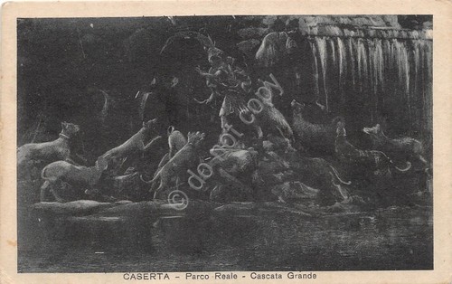 Cartolina - Postcard - Caserta - Parco Reale - Cascata …