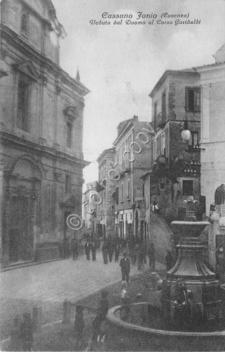 Cartolina - Postcard - Cassano Jonio - Veduta Duomo - …