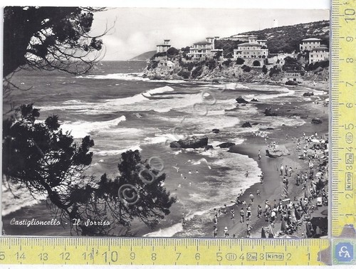 Cartolina - Postcard - Castiglioncello - Il Sorriso - 1961