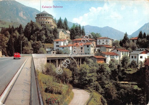 Cartolina - Postcard - Castione della Presolana Colonia Dalmine 1967