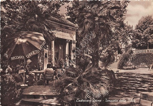 Cartolina - Postcard - Castrocaro Terme - Tempietto delle bibite …