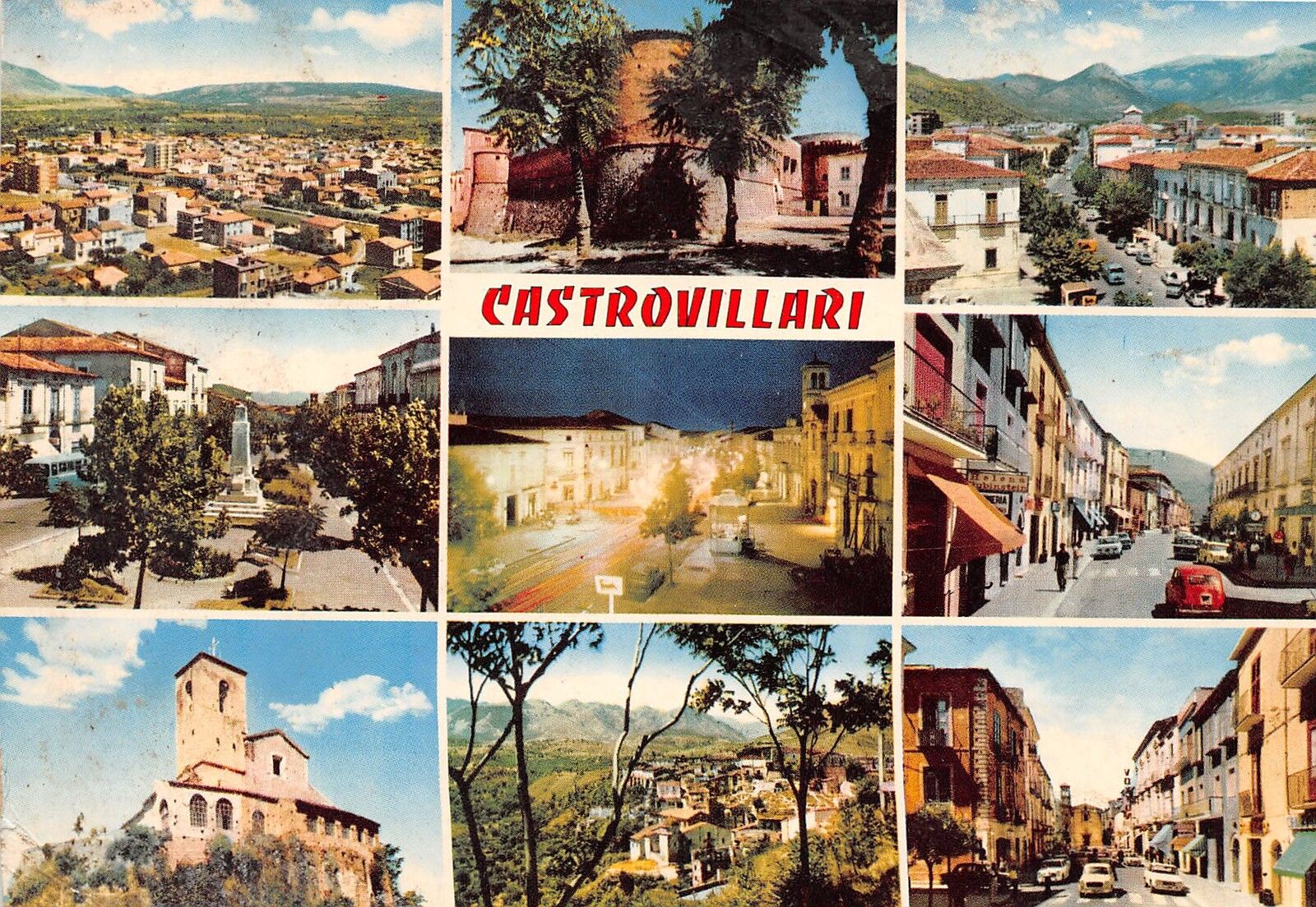 Cartolina - Postcard - Castrovillare- Vedutine - 1979