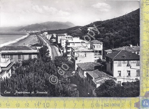 Cartolina - Postcard - Cavi - Panorama - da Ponente …