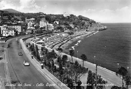 Cartolina - Postcard - Celle Ligure - Via Aurelia - …