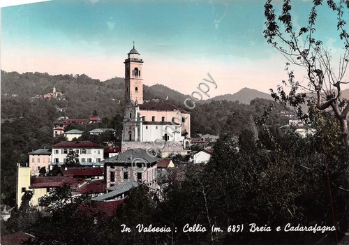 Cartolina - Postcard - Cellio - Breia - Cadarafagno - …