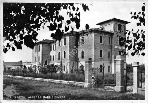 Cartolina - Postcard - Cervia - Albergo Mare e Pineta …