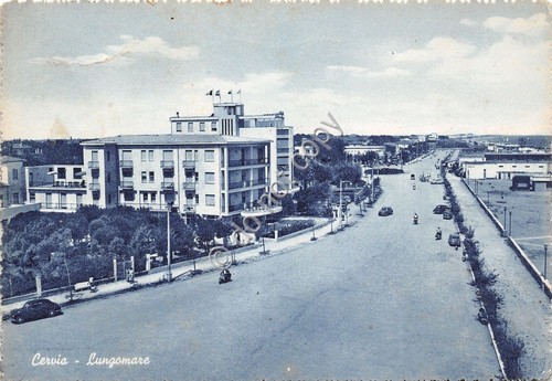 Cartolina - Postcard - Cervia - Lungomare - 1959