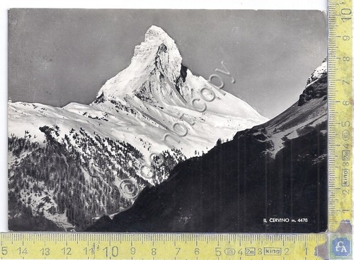 Cartolina - Postcard - Cervino - 1959