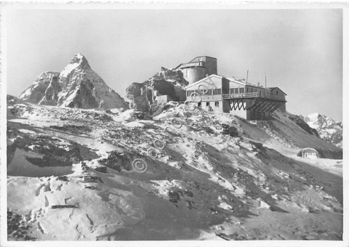 Cartolina - Postcard - Cervino - Plateau Rosà - 1947