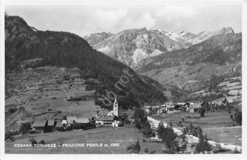 Cartolina - Postcard - Cesana Torinese - Frazione Fenils- Panorama …