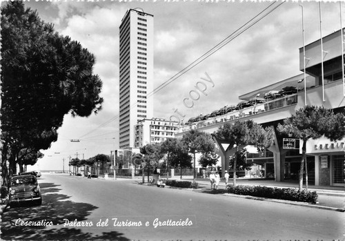 Cartolina - Postcard - Cesenatico - Palazzo del Turismo - …