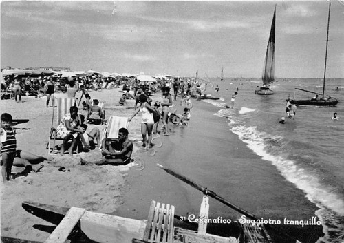 Cartolina - Postcard - Cesenatico - Spiaggia - Riva del …