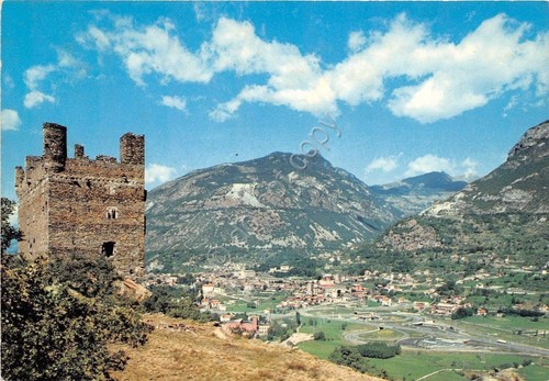 Cartolina - Postcard - Chatillon - Panorama e Castello di …