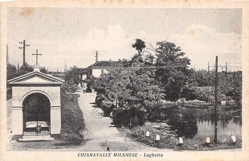 Cartolina - Postcard - Chiaravalle Milanese - Laghetto - anni …