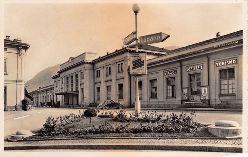 Cartolina - Postcard - Chiasso - Stazione di frontiera - …