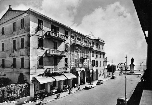 Cartolina - Postcard - Chiavari - Corso Garibaldi - 1961