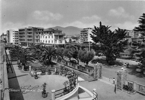Cartolina - Postcard - Chiavari - Giardini Lido - 1960 …