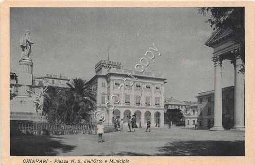 Cartolina - Postcard - Chiavari - Piazza N.S. dell'Orto - …