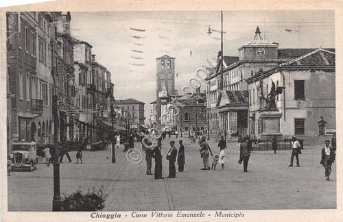 Cartolina - Postcard - Chioggia - Corso V. Emanuele - …