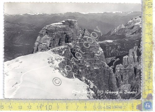 Cartolina - Postcard - Cima Tosa - 1960