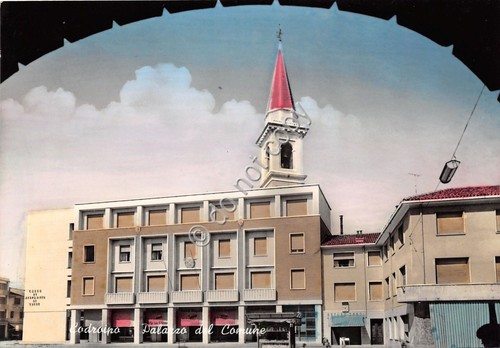 Cartolina - Postcard - Codroipo - Palazzo del Comune - …