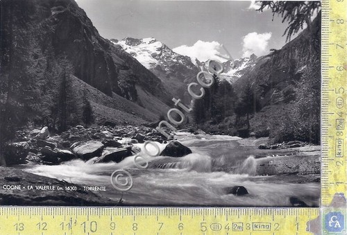 Cartolina - Postcard - Cogne - La Valeille - Torrente …