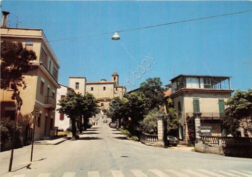 Cartolina - Postcard - Colonnella - via del paese - …