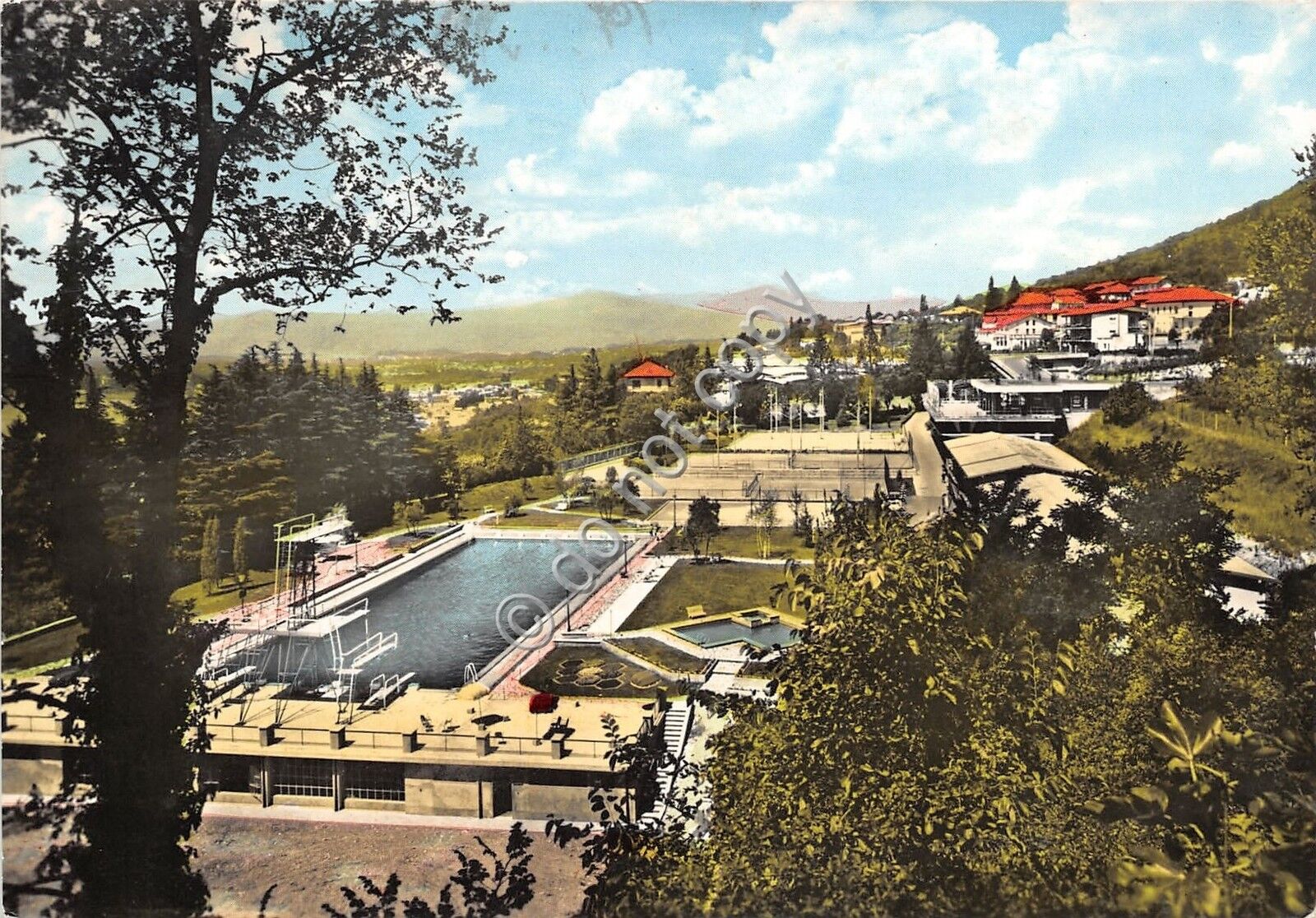 Cartolina - Postcard - Comerio - Cral Ignis - Piscina …