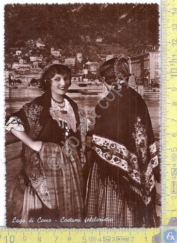 Cartolina - Postcard - Como - Costumi Folcloristici - 1950