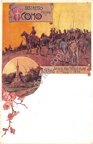 Cartolina - Postcard - Como - Distretto Militare - NVG