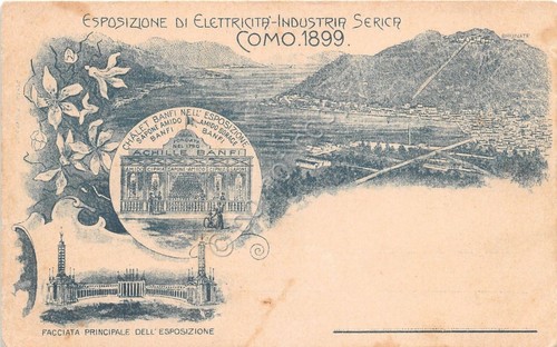 Cartolina - Postcard - Como - Esposizione Elettricità - Industria …