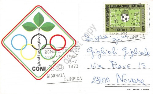 Cartolina - Postcard - Coni - Giochi della Gioventù- 1- …