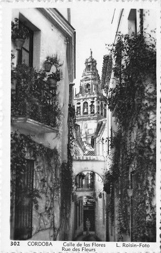 Cartolina - Postcard - Cordoba - Calle de las flores …