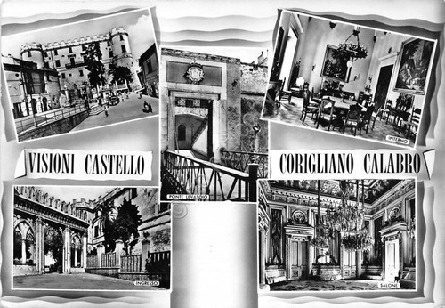 Cartolina - Postcard - Corigliano Calabro - Castello - vedutine …