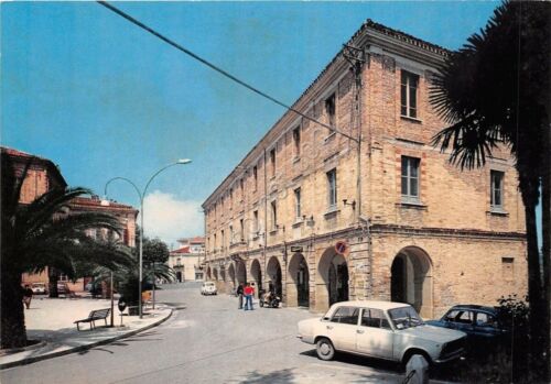 Cartolina - Postcard - Corropoli - Palazzo Comunale - 1982