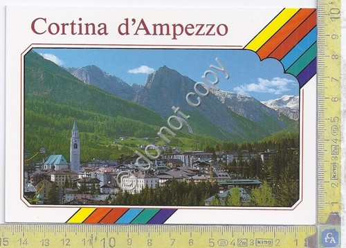 Cartolina - Postcard - Cortina d'Ampezzo - panorama - anni …