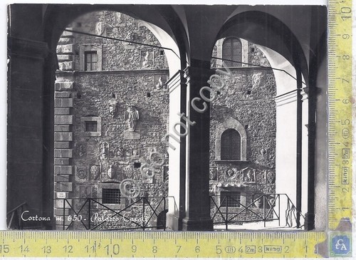 Cartolina - Postcard - Cortona - Palazzo Casali - anni …