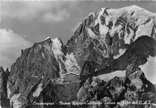 Cartolina - Postcard - Courmayeur - Nuovo Rifugio Albergo Torino …