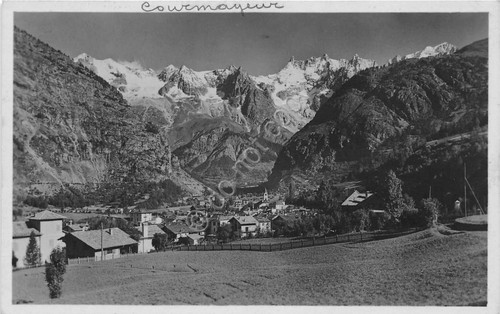 Cartolina - Postcard - Courmayeur - Panorama - Dente del …