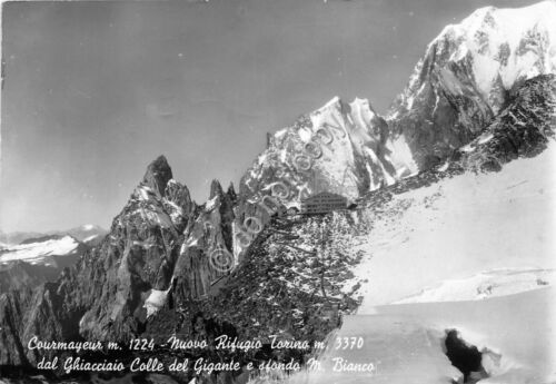 Cartolina - Postcard - Courmayeur - Rifugio Torino - Monte …