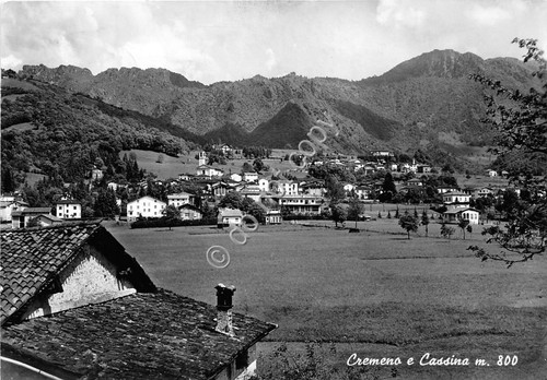 Cartolina - Postcard - Cremeno - Cassina - panorama - …