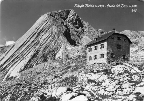 Cartolina - Postcard - Croda del Beco - Rifugio Biella …