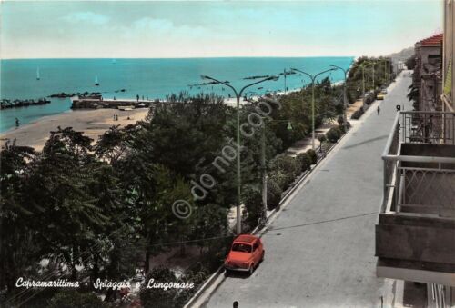 Cartolina - Postcard - Cupramarittima - Spiaggia - Lungomare - …