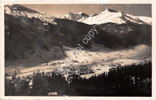 Cartolina - Postcard - Davos - Blick von Schatzalp - …