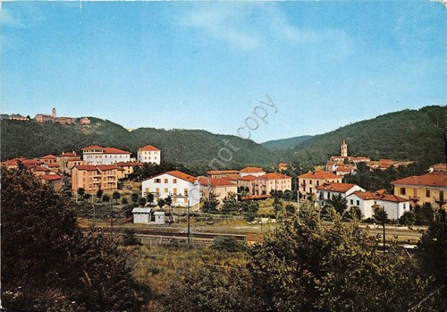 Cartolina - Postcard - Dego - Stazione ferroviaria - 1986
