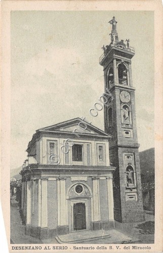Cartolina - Postcard - Desenzano al Serio - Santuario - …
