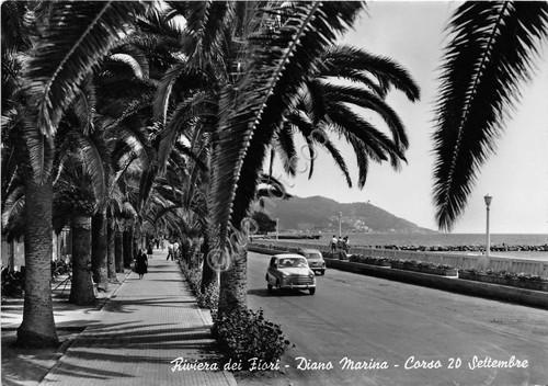 Cartolina - Postcard - Diano - Corso XX Settembre - …